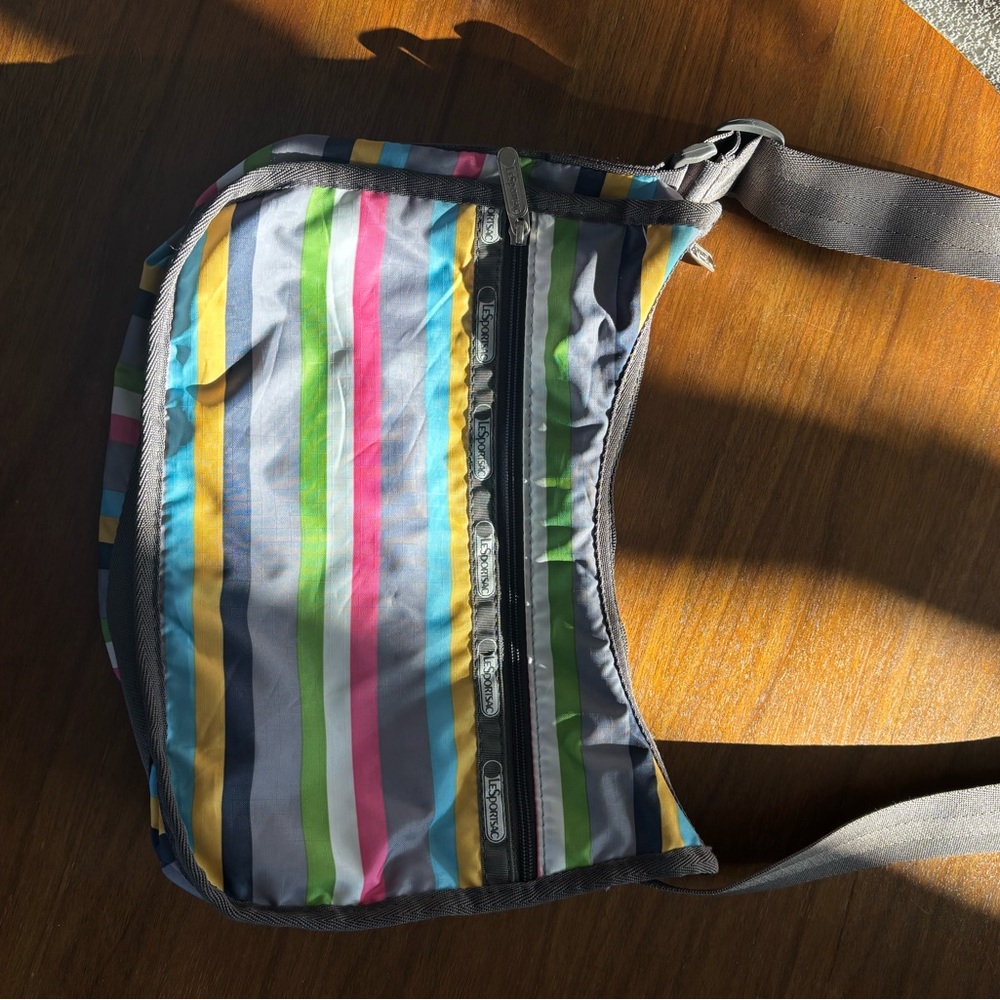 Lesportsac Colorful Striped Shoulder Bag - Picture 6 of 8